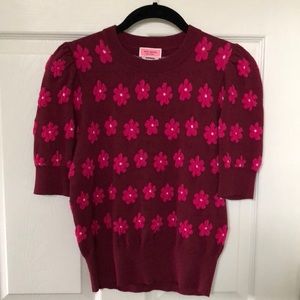 Kate Spade Marker Flower Sweater XS - Like New.